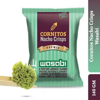 Cornitos Nacho Crisps Wasabi 140g